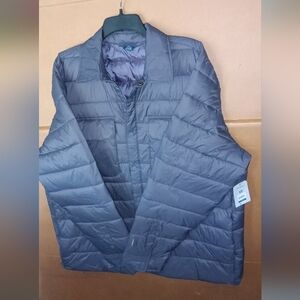 Men's Gray Puffer Jacket